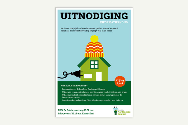 visuele indentiteit energiecoöperatie & proeftuin aardgasvrij eanjum