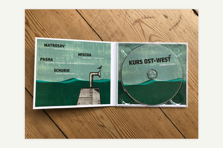 concept & artwork cd apparatschik