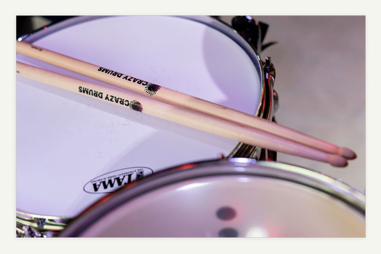 themabeeld crazy drums, work 'n shop