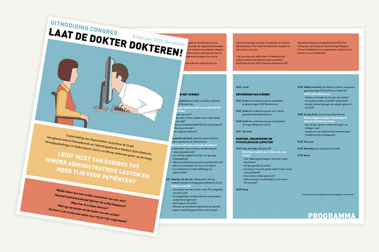 concept & design congres laat de dokter dokteren