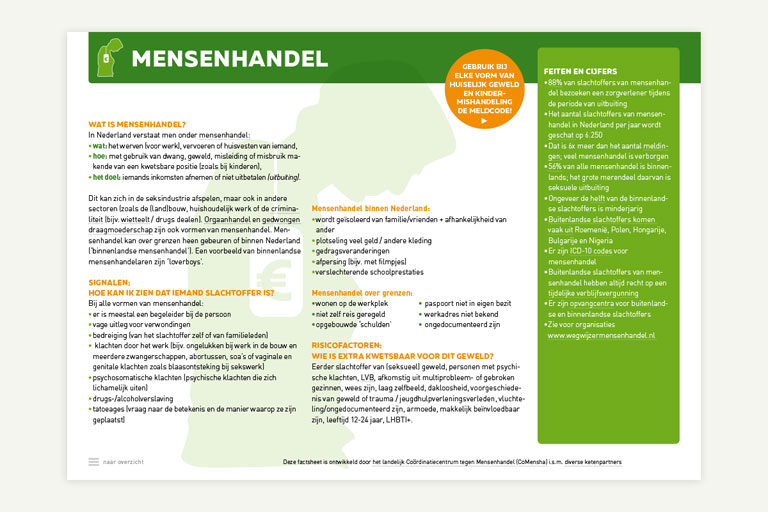 Pictogrammen huiselijk geweld en kindermishandeling