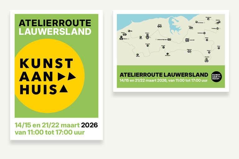 huisstijl & website kunst aan huis