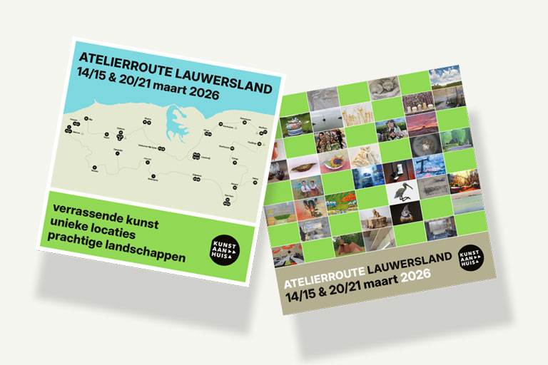 huisstijl & website kunst aan huis