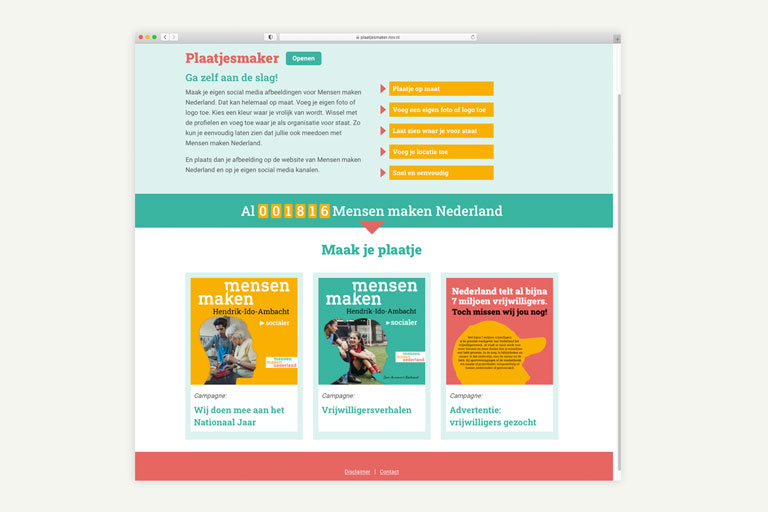 Campagne Mensen Maken Nederland