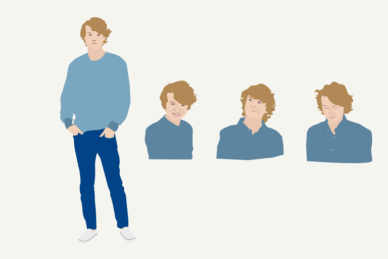 Illustratief design persona's