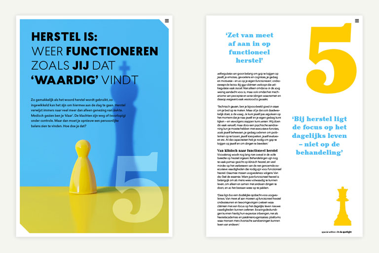 magazine eigen regie in de spotlight